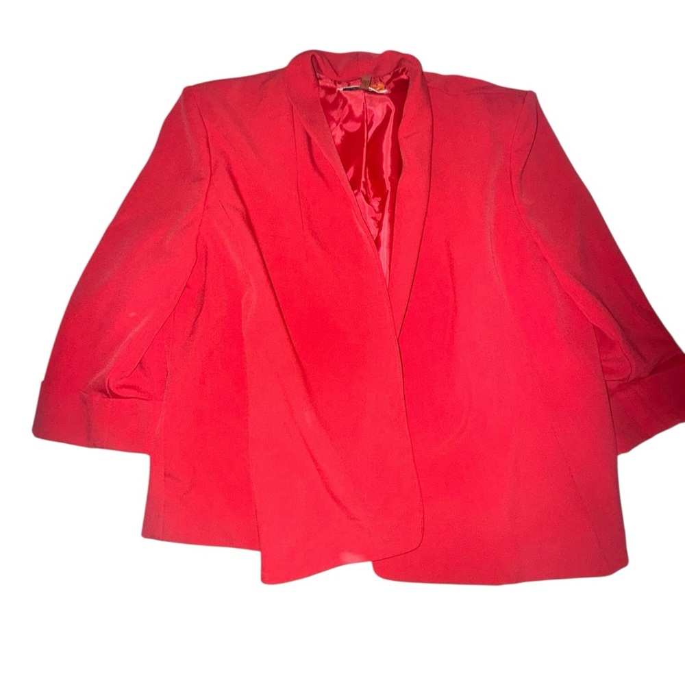 Women's Red Blazer